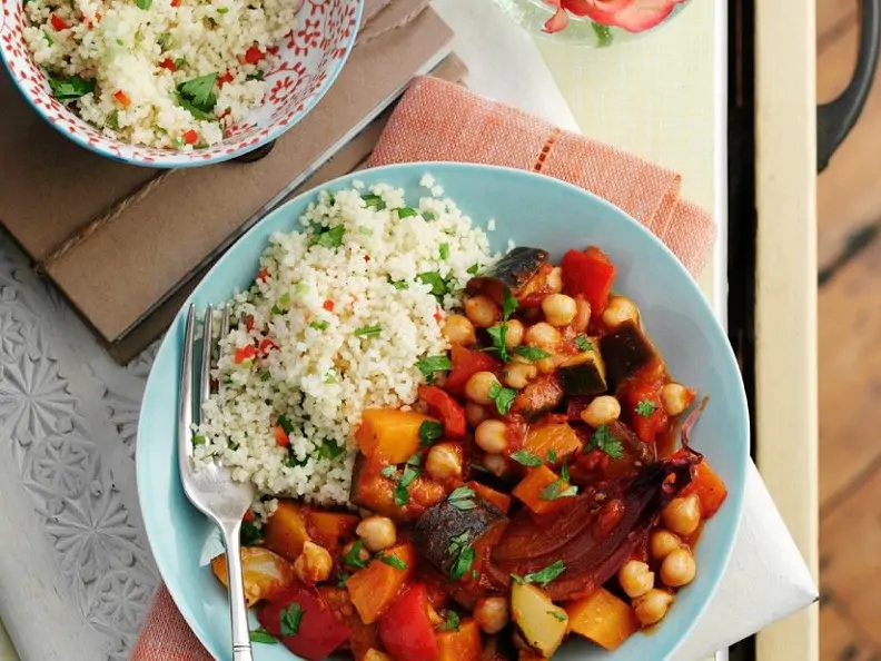 Orientalische Gemüsepfanne mit Couscous