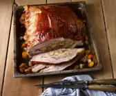 Kalbsbrust mit Semmelfüllung