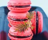 Himbeermakrone mit Schokocreme