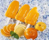 Stieleis Mandarine-Zitrone (vegetarisch)