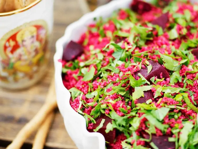 Rote-Bete-Couscous