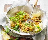 Zucchini-Möhren-Puffer