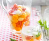 Bowle aus Melone