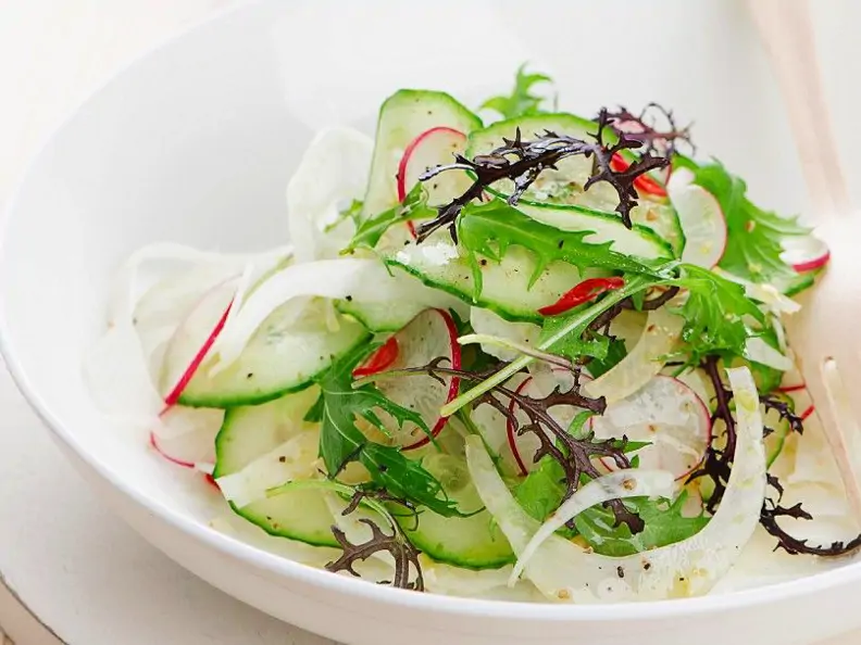 Fenchel-Gurkensalat