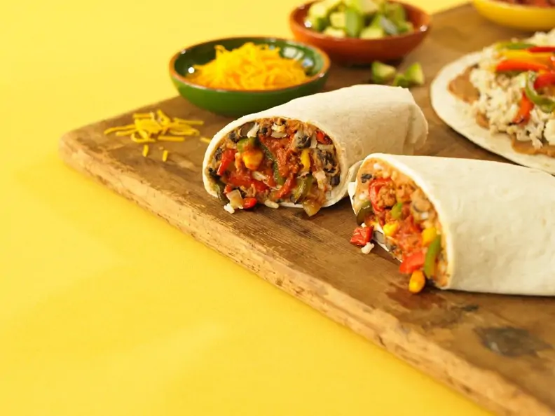 Gemüse-Burritos