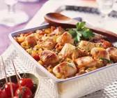 Kaninchen aus dem Ofen