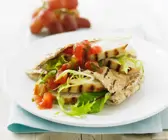 Pitatasche mit Hähnchen
