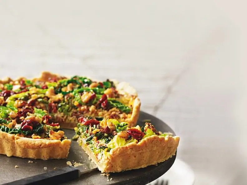 Wirsing-Nuss-Quiche