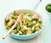 Gnocchi mit Lachs