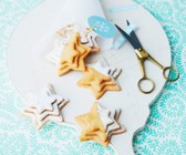 Orangenplätzchen mit Kirschfüllung (vegan)