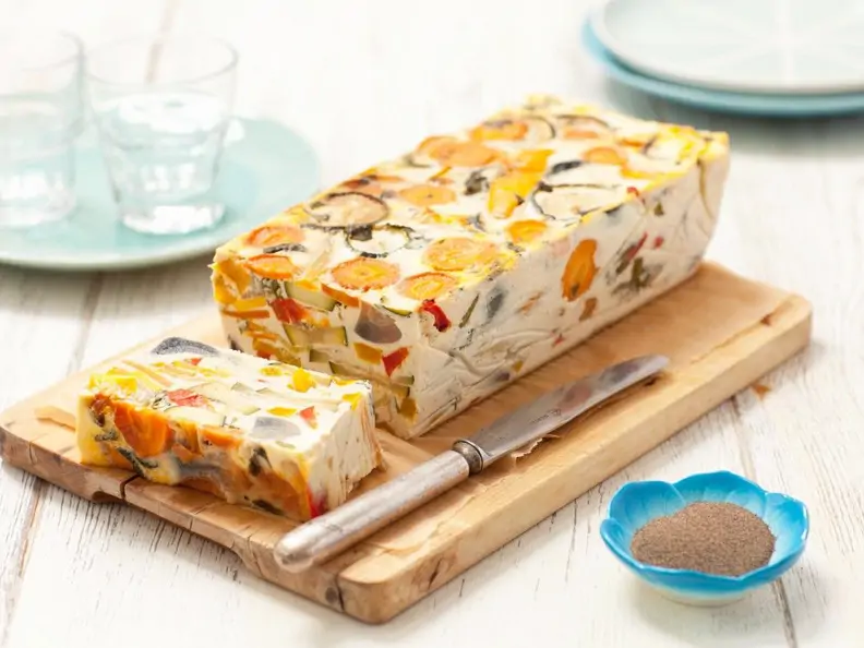 Möhren-Zucchini-Terrine