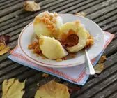 Süße Knödel mit Zwetschgenfüllung
