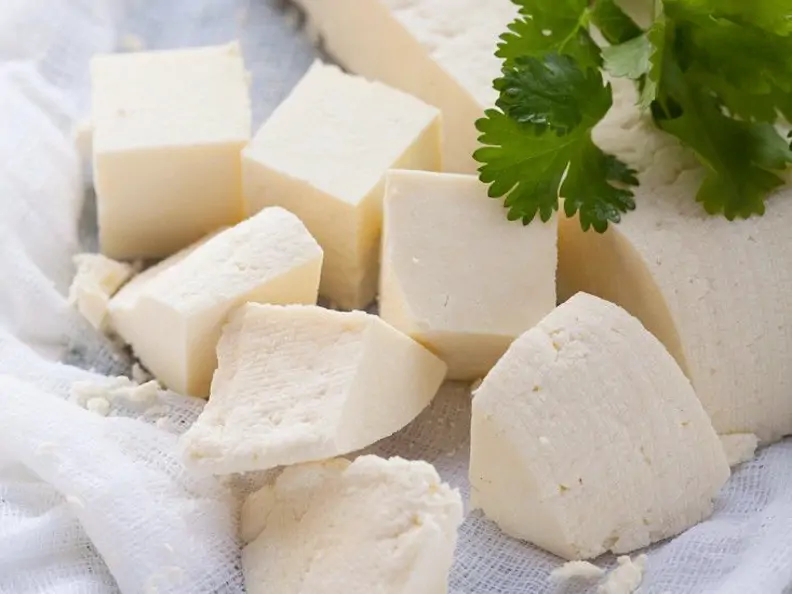 Paneerkäse aus Indien