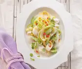 Pasta mit Spargel und Sahnesauce
