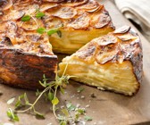 Würziger Kartoffel-Käsekuchen