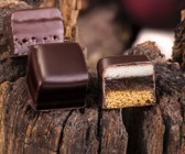 Dominosteine mit Zartbitterschokolade