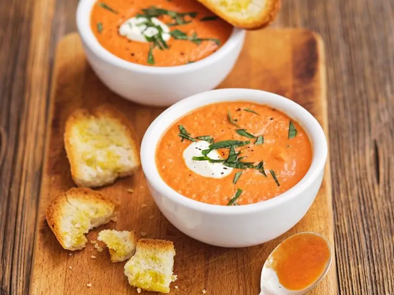 Tomaten-Mascarponesuppe