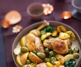 Schmorhähnchen mit Wintergemüse