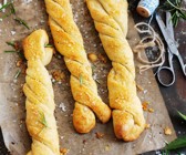Knoblauch-Brotstangen