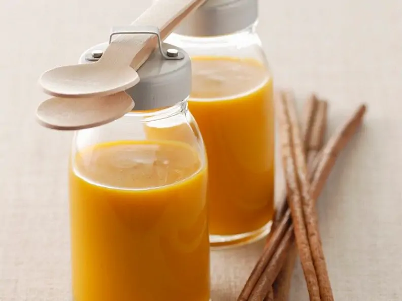 Kürbiscreme mit Zimt