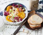 Fenchel-Radicchiosalat mit Orange