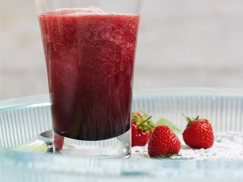 Erdbeer-Trauben-Smoothie