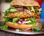 Vegetarischer Burger