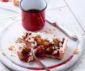 Zwetschgenkuchen mit Kokosstreuseln