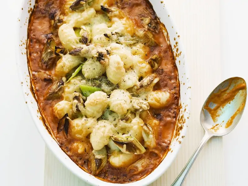 Überbackene Gnocchi