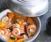 Garnelen-Curry mit Mango