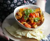 Scharfes Jalfrezi mit Tofu