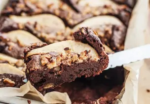 Birnen-Schokokuchen