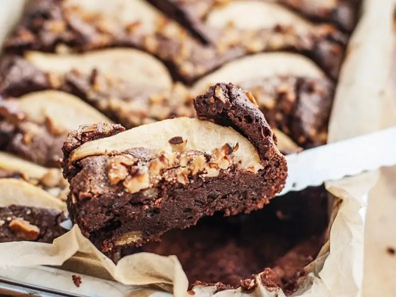 Birnen-Schokokuchen