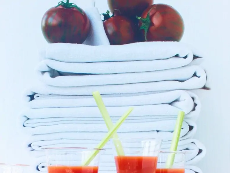 Bloody Mary mit Tomateneis