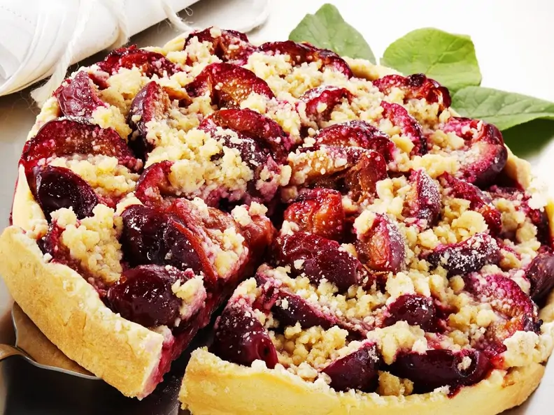Pflaumenkuchen mit Streusel