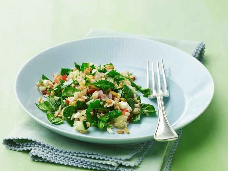 Vollwertsalat mit Gemüse