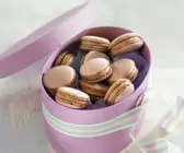 Macarons mit Kakao