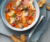 Tomaten-Fischsuppe