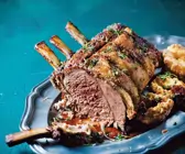 Rinderkoteletts mit Yorkshire Pudding