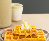 Möhren-Waffeln