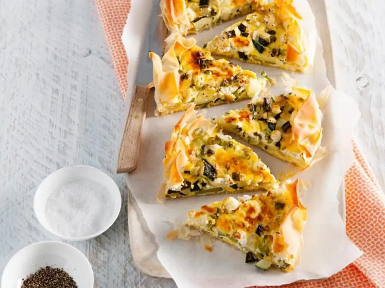 Zucchini-Quiche