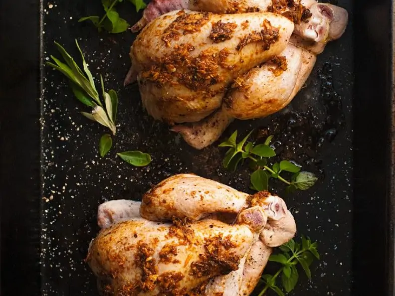Hähnchen mit orientalischer Würzmischung