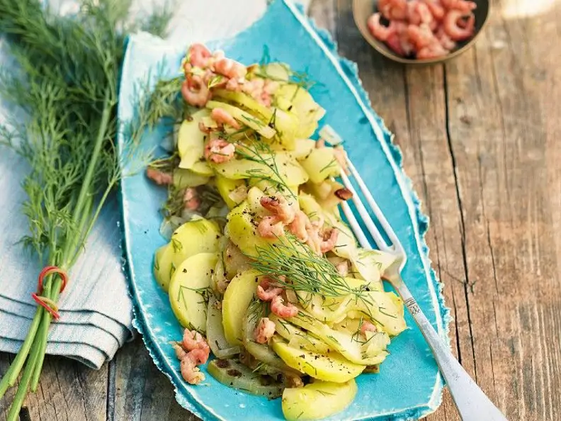 Kartoffel-Schmorgurken-Salat
