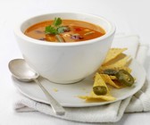 Mexikanische Bohnensuppe