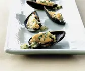Muscheln mit Kapern-Kräuter-Vinaigrette