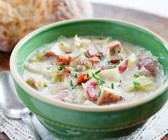 Weißkohl-Kartoffel-Suppe