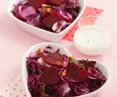 Rotkohl-Rote Bete-Salat