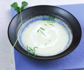 Kohlrabi-Petersilienwurzel-Suppe