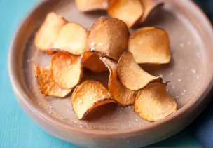 Chips aus Topinambur