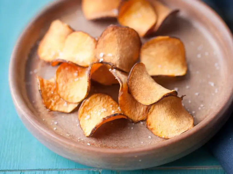 Chips aus Topinambur